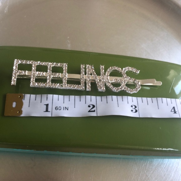 FEELINGS Bling Hair Pin NWT - Picture 4 of 5